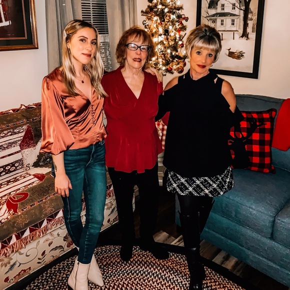 EXPRESS ROSE GOLD BLOUSE - Picture 9 of 9